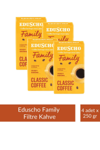 Tchibo Edusho Family Classic Filtre 250 gr x 4 Adet