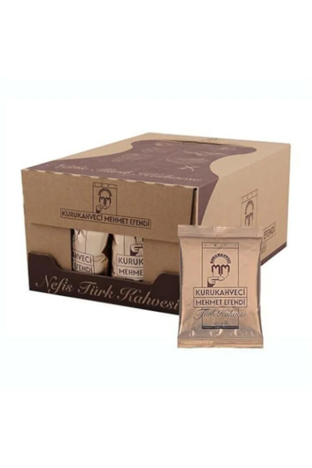 Kurukahveci Mehmet Efendi Türk Kahvesi 100 G Folyo Ambalaj X 12 Adet 8690627021209