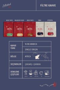The Whirl Espresso Çekilmiş Kahve Tanışma Paketi 250 gr x 2 Adet