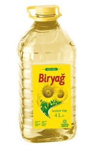 Biryağ Rafine Ayçiçek Yağı 4 lt Pet Şişe x 2 Adet