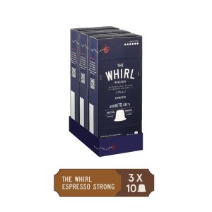 The Whirl Espresso Strong Kapsül Kahve 3'lü Fırsat Paketi 30 Kapsül