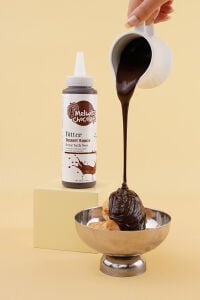 Melwiss Chocolate Bitter Tatlı Sos 330 g - Waffle & Krep & Pankek Sosu