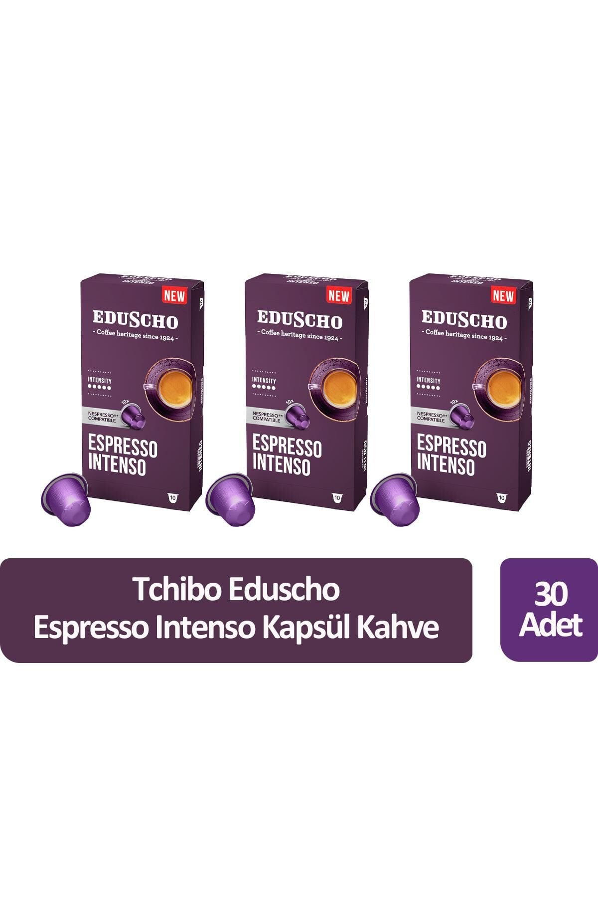 Tchibo Eduscho Espresso Intenso Kapsül Kahve 30 Kapsül