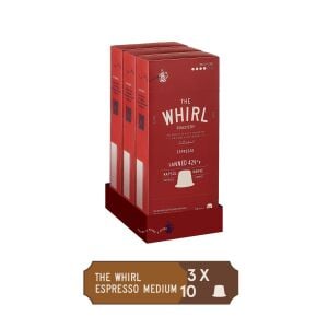The Whirl Espresso Medium Kapsül Kahve 3'lü Fırsat Paketi 30 Kapsül