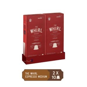 The Whirl Espresso Medium Kapsül Kahve Fırsat Paketi 10 Adet x 2 Paket