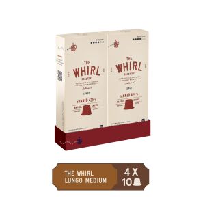 The Whirl Lungo Medium Kapsül Kahve Fırsat Paketi 10 Adet x 2 Paket