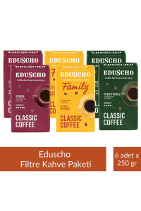 Tchibo Eduscho Filtre Kahve Tanışma Paketi 250 gr x 6 Adet