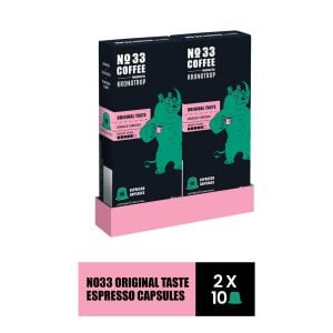 No 33 Espresso Orginal Tat Kapsül 55 gr x 2 Adet