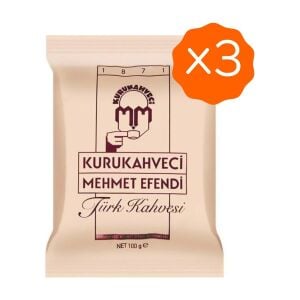 Mehmet Efendi Türk Kahvesi 100 gr x 3 Adet