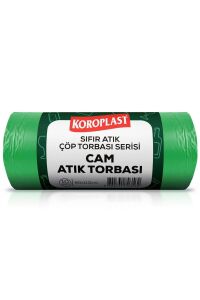 Cam Atık Torbası 80 x 110 cm Yeşil - 10 Adet
