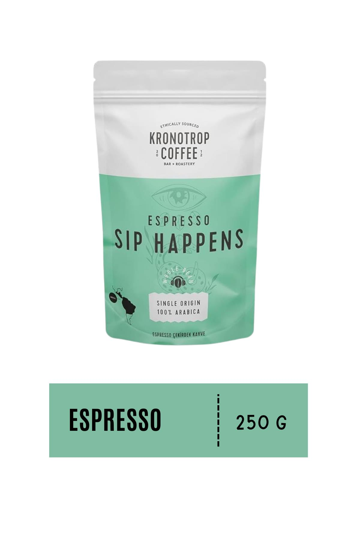 Kronotrop Sip Happens Espresso Çekirdek Kahve 250gr