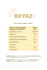 Melwiss Chocolate Beyaz Tatlı Sos 330gr - Waffle & Krep & Pankek Sosu x 4 Adet