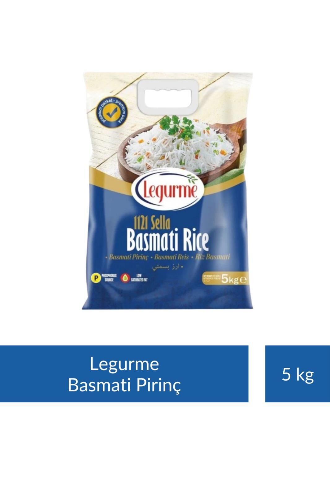 YAYLA LEGURME BASMATİ PİRİNÇ 5 kg
