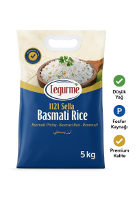 YAYLA LEGURME BASMATİ PİRİNÇ 5 kg