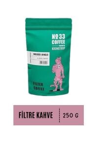 No 33 Wilder Jungle Filtre Öğütülmüş Kahve 250 gr x 4 Adet