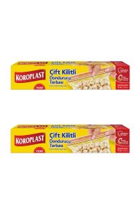 Çift Kilitli Dondurucu Poşeti Büyük Boy 10lu X2 Ad