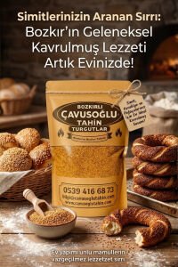 Odun Ateşinde Kavrulmuş Sarı Simitlik Susam 500g