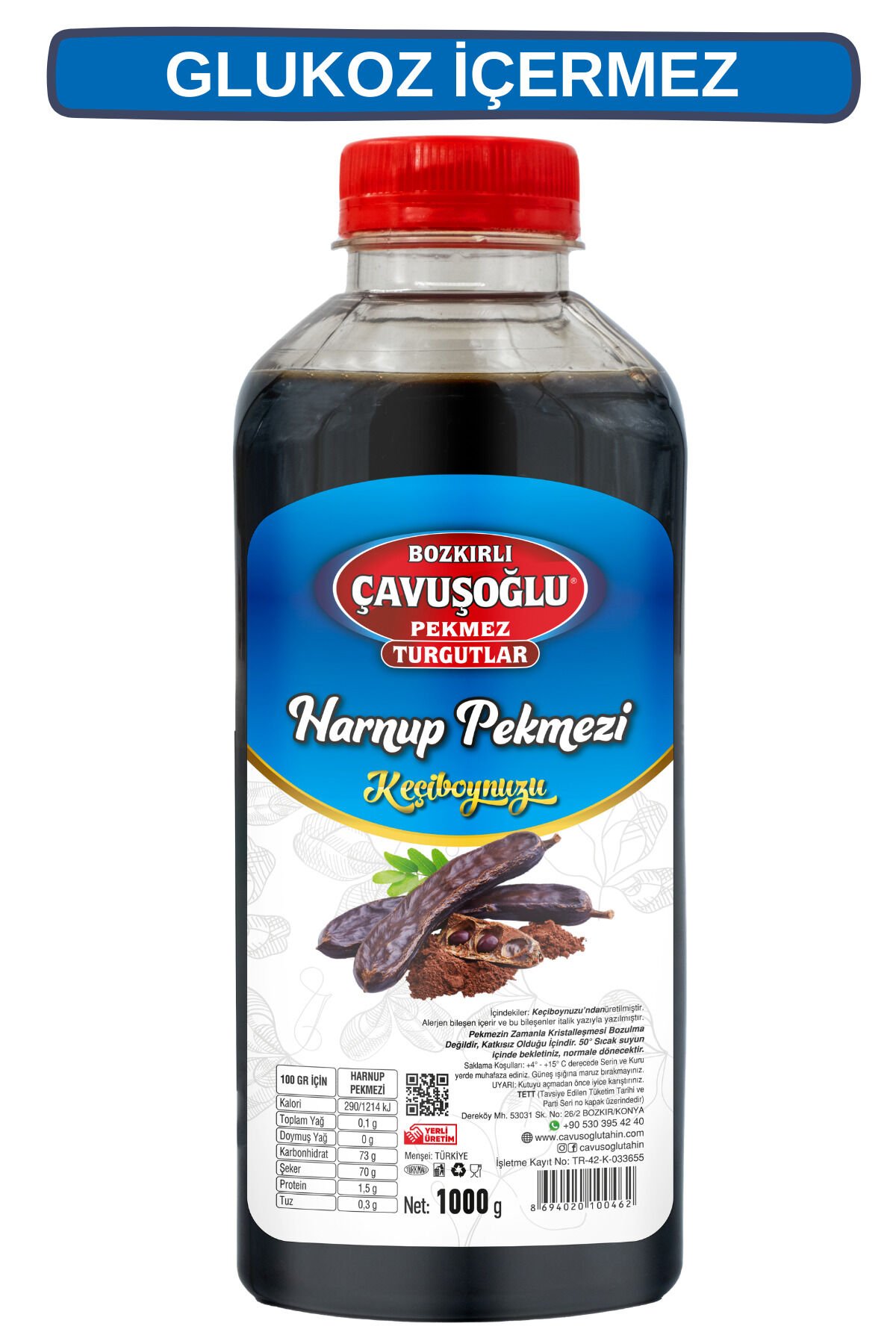 Çavuşoğlu Harnup Keçiboynuzu Pekmezi 1000gr