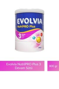 Nutripro Plus 3 Devam Sütü 800 gr