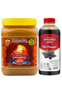 Çavuşoğlu Tahin Kepekli 930 gr + Çavuşoğlu Dut Pekmezi 1000 gr