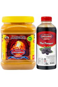 Çavuşoğlu Tahin Kepeksiz 930 gr + Çavuşoğlu Dut Pekmezi 1000 gr
