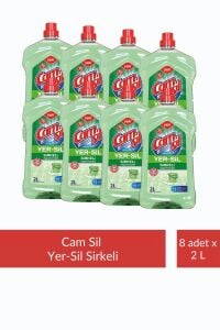 Camsil Yer-Sil Sirkeli 2 lt x 8 Adet