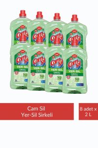Camsil Yer-Sil Sirkeli 2 lt x 8 Adet