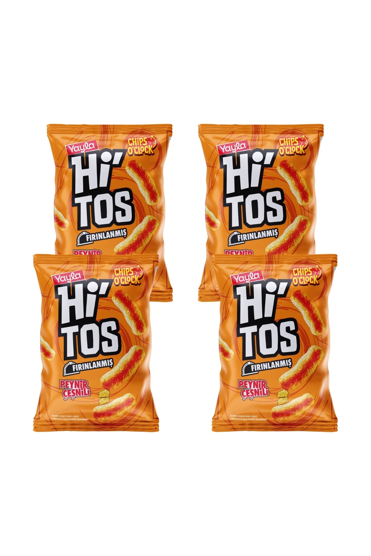 Yayla Hi'tos Peynir Çeşnili Mısır Çerezi 100 g x4