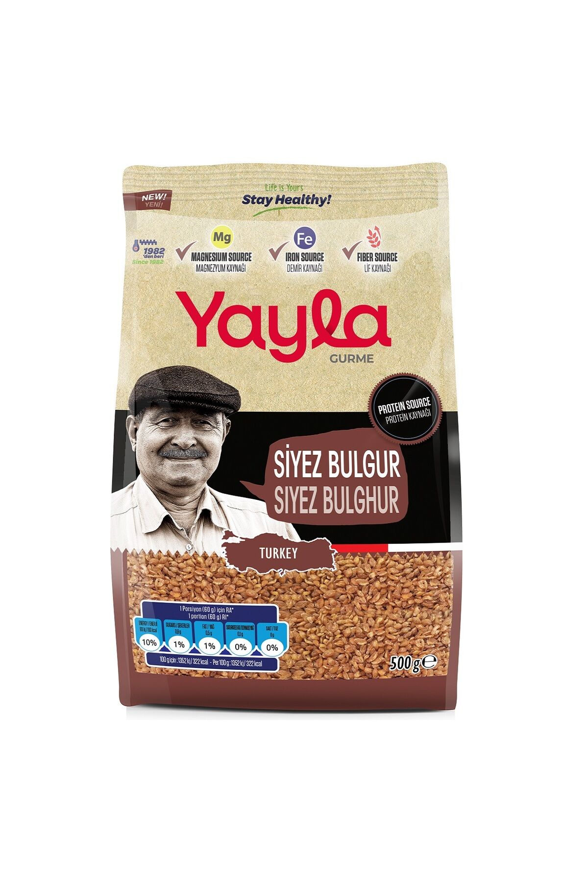 Yayla Gurme Siyez Bulgur 500 gr