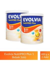 Evolvia NutriPro Plus 1 Bebek Maması 400 gr x 2 Adet