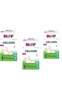 1 Organik Keçi Sütü Bazlı Bebek Sütü 400 Gr X 3 Adet