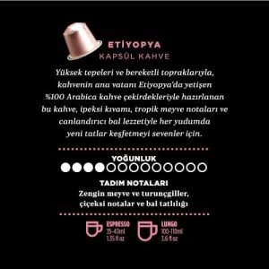 Kahve Dünyası Etiyopya Kapsül Kahve 4 no