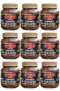 Çavuşoğlu Kakaolu Tahin Kreması 330 gr x 9 Adet