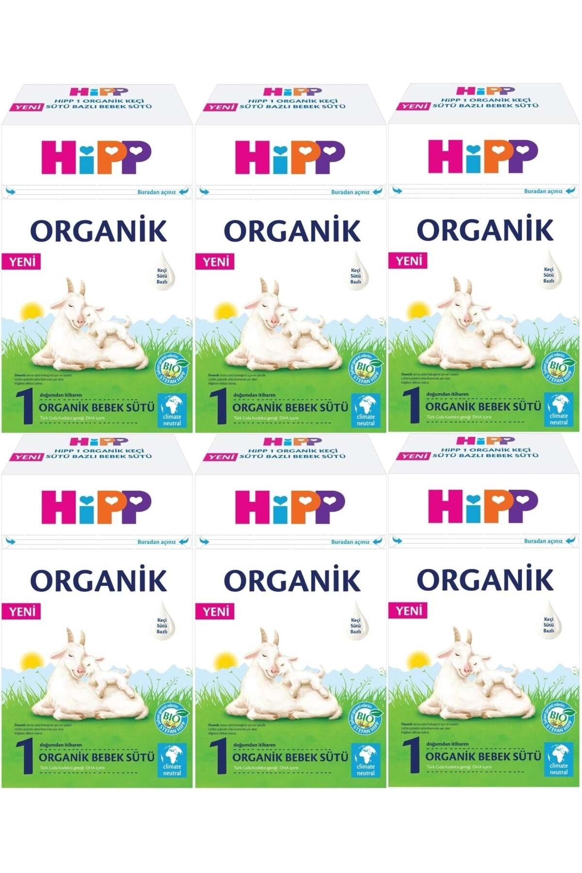Organik Keçi Sütü Bazlı Devam Sütü 400GR No:1 (0-6 Ay) (6 Lı Set)