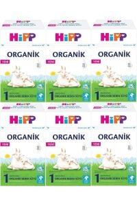 Organik Keçi Sütü Bazlı Devam Sütü 400GR No:1 (0-6 Ay) (6 Lı Set)