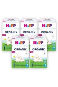 1 Organik Keçi Sütü Bazlı Bebek Sütü 400 gr X 5 Adet