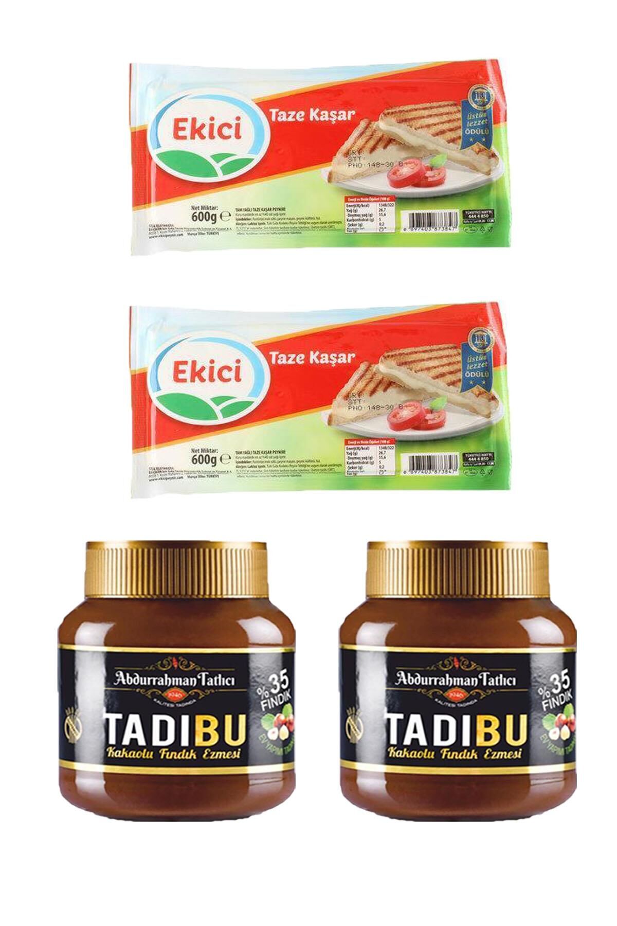 Abdurrahman Tatlıcı Tadıbu X 2 Adet+Ekici Taze Kaşar Peyniri 600 g X 2 Adet
