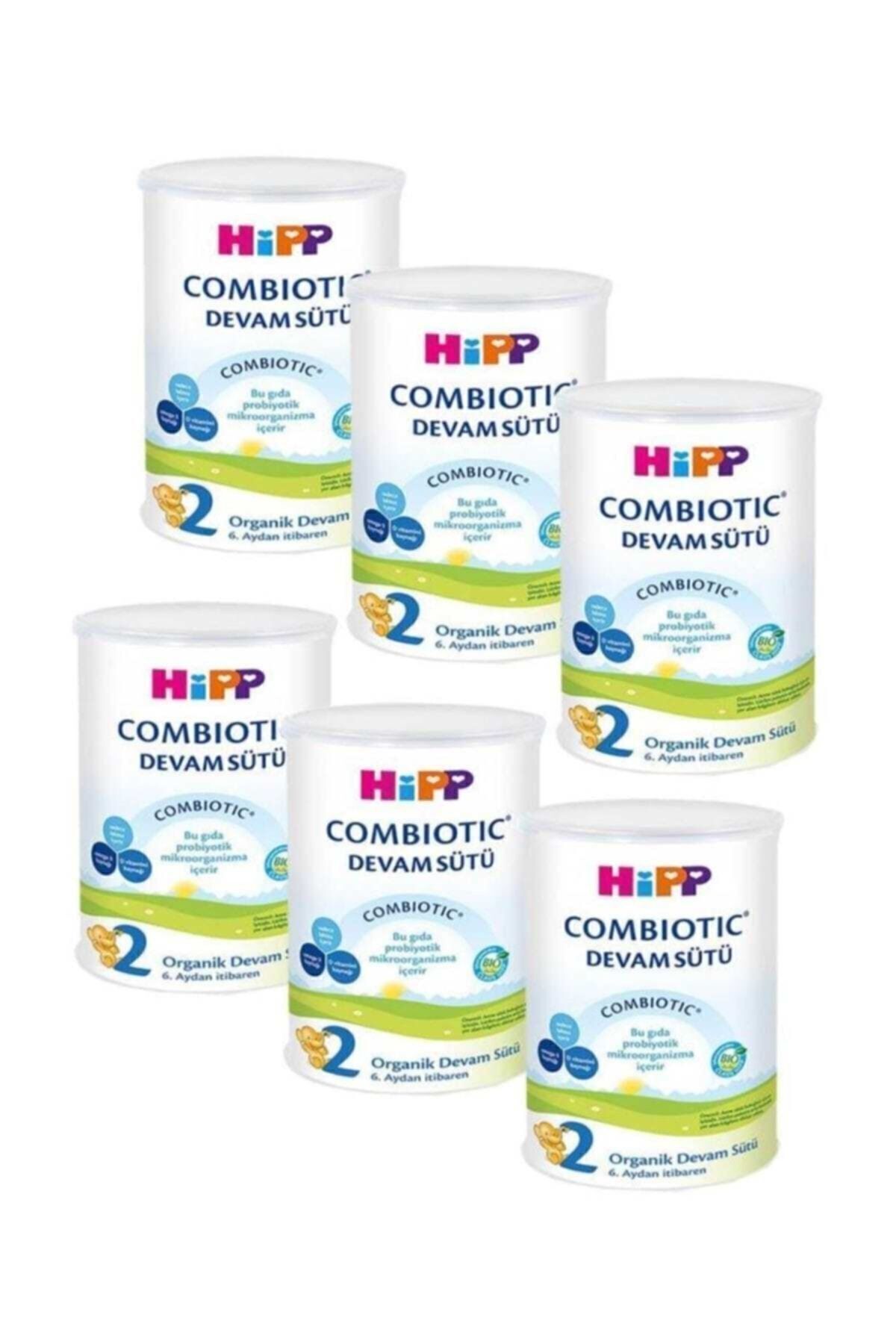 2 Organik Combiotic Devam Sütü 6 Ay 6 X 350 G