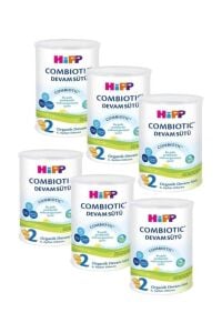 2 Organik Combiotic Devam Sütü 6 Ay 6 X 350 G