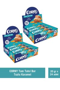 Corny Tam Tahıllı Bar Tuzlu Karamel 20 gr x 24 Adet