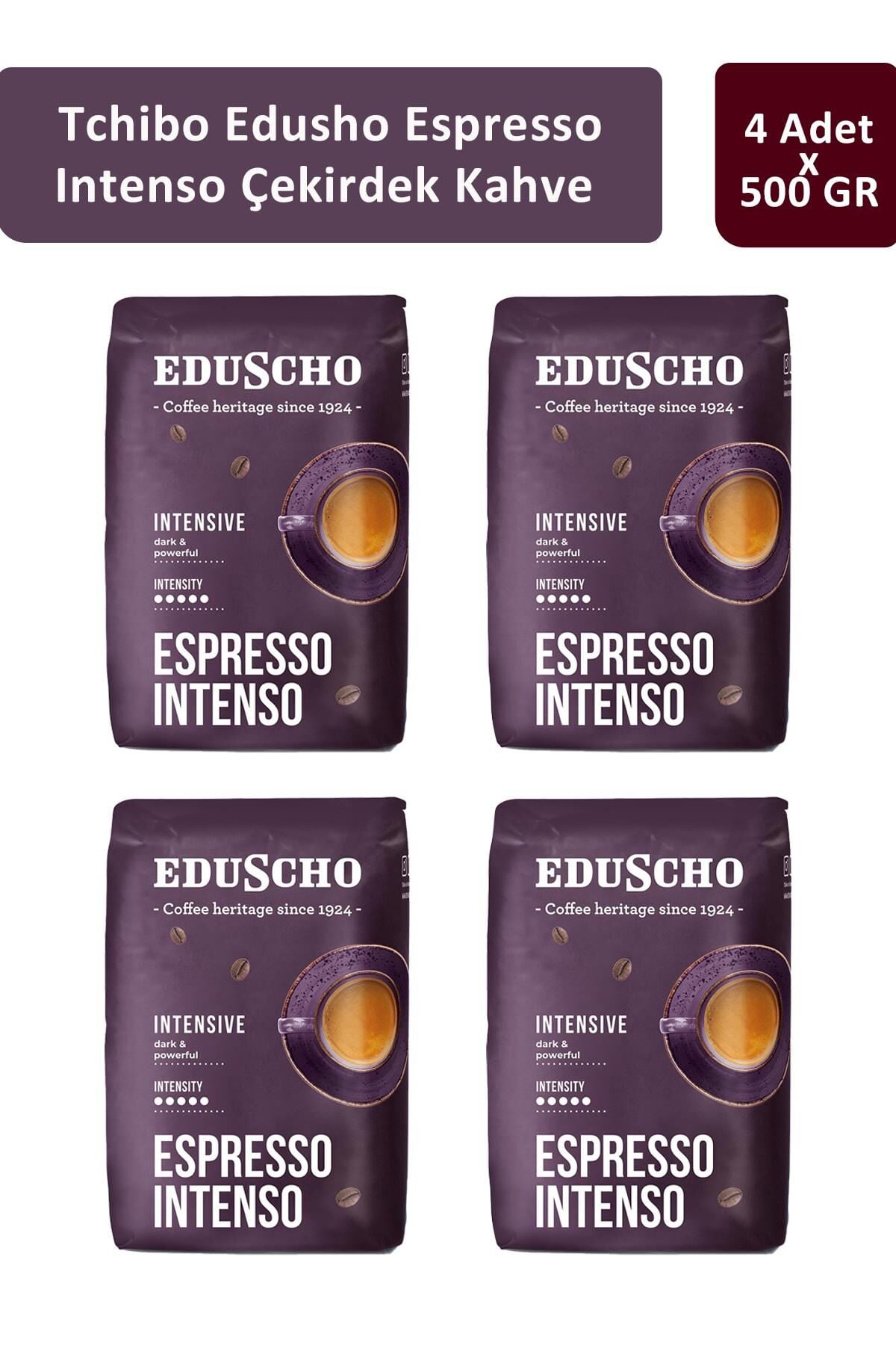 Tchibo Eduscho Caffe Espresso Intenso 500 gr x 4 Adet