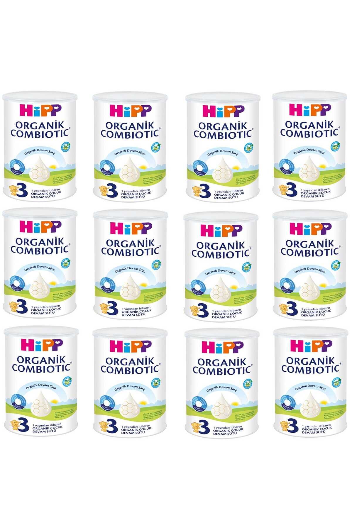 3 Organik Combiotic Devam Sütü 350 gr 12 Adet