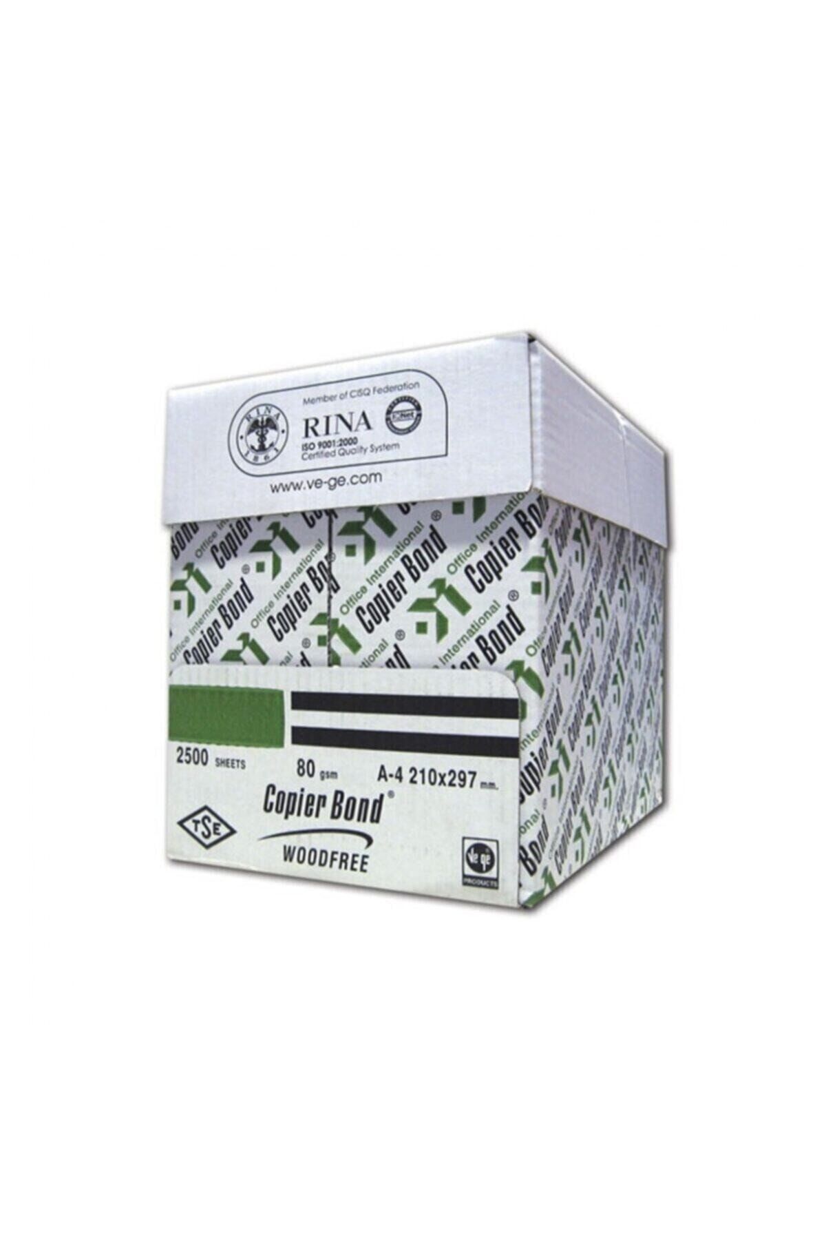 A4 80gr Fotokopi Kağıdı 5x500=2500 Adet (1 Koli)