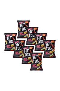 Yayla Hi'tos Hot Chili Biber ve Lime Aromalı Patates Çerezi 100 g x8