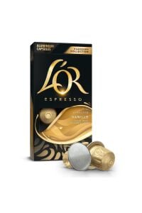L'OR - Vanilya Aromalı Nespresso Uyumlu 10 Adet Alüminyum Kapsül Kahve