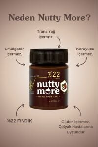 %22 Kakaolu Fındık Ezmesi 370 gr x 6 Adet