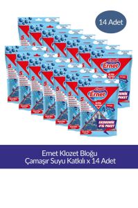 Ernet Klozet Bloğu Çamaşır Suyu Katkılı 4lü Paket x 14 Adet