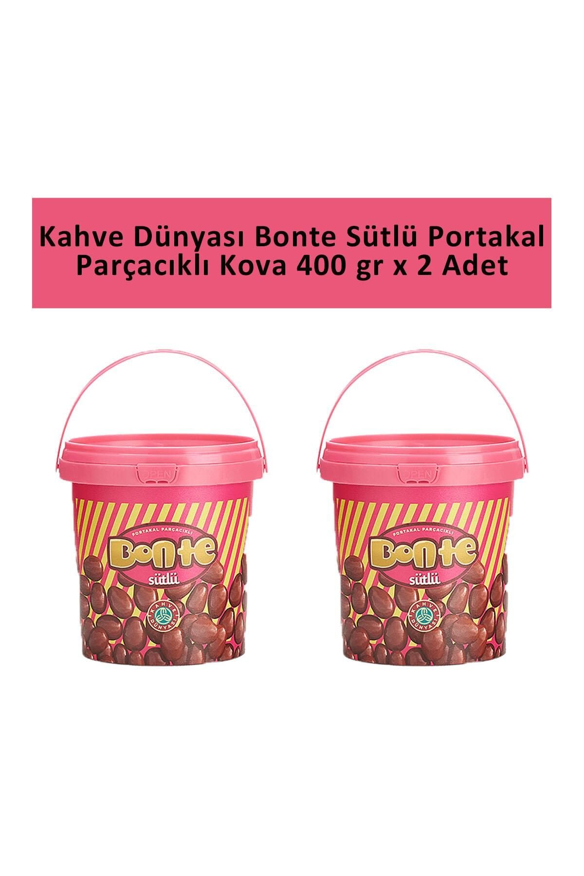Kahve Dünyası Bonte Portakal Parçacık Kova 400 gr x 2 Adet