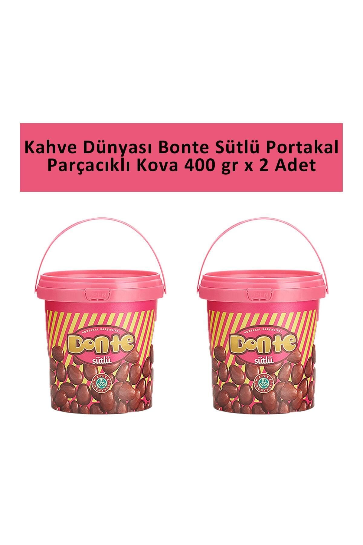 Kahve Dünyası Bonte Portakal Parçacık Kova 400 gr x 2 Adet