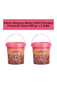 Kahve Dünyası Bonte Portakal Parçacık Kova 400 gr x 2 Adet